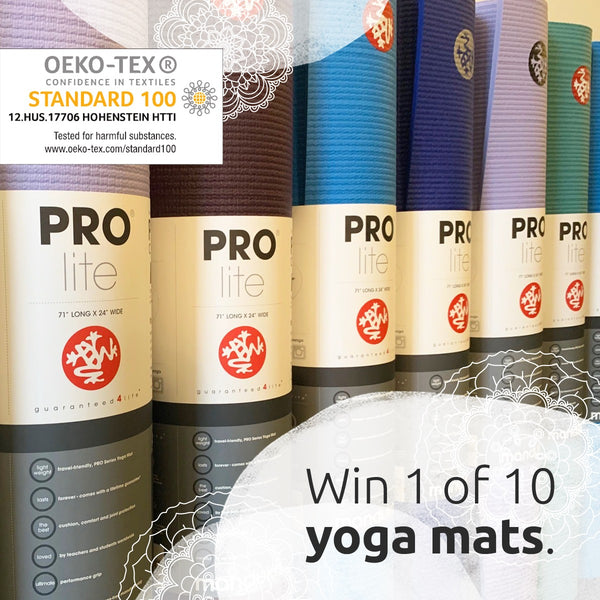 Did you know that our PRO mats are certified Standard 100 by OEKO-TEX ?