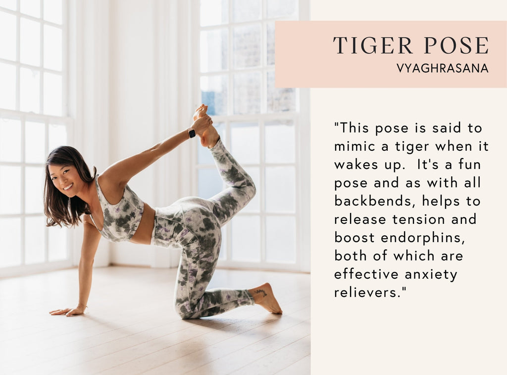 Individual Yoga Instruction: Vyaghrasana (tiger pose)