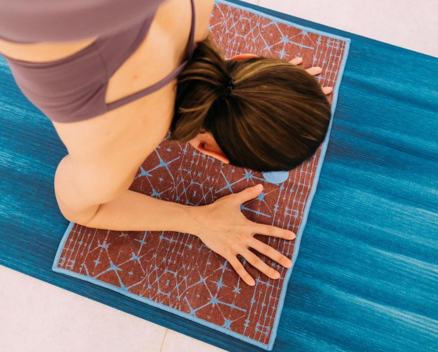 Absorbent & Amazing extra Grip, eQua® Hand Yoga Towel