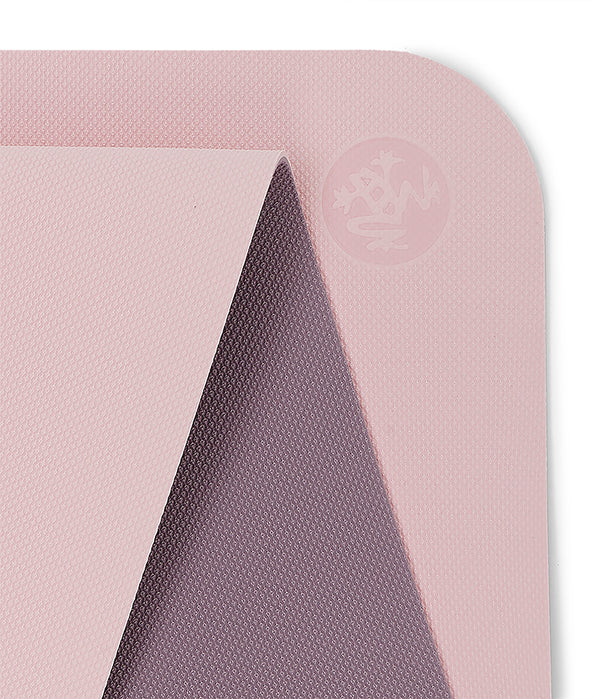 Manduka begin yoga mat 5mm - Cherry Blossom Elderberry (68")