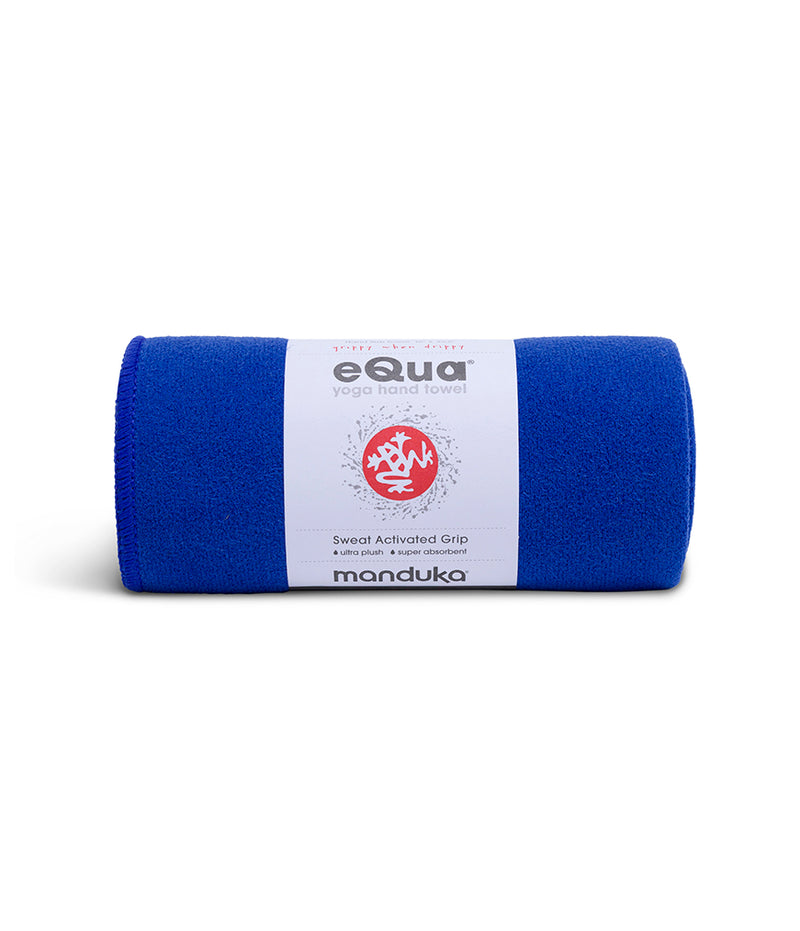 Manduka eQua® Hand Yoga Towel - Blue Toad