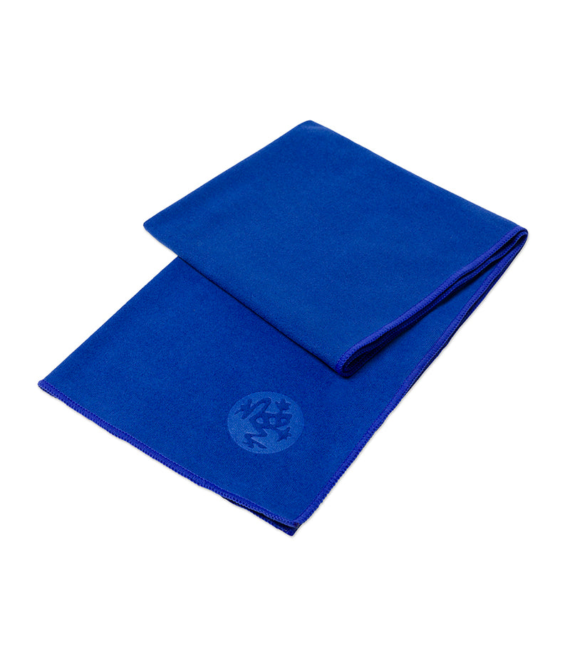 Manduka eQua® Hand Yoga Towel - Blue Toad