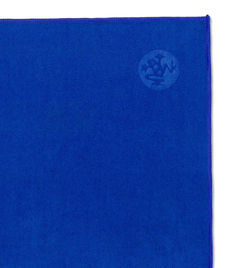 Manduka eQua® Hand Yoga Towel - Blue Toad