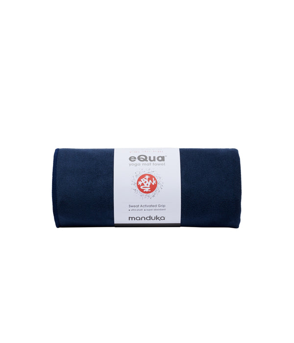 Manduka eQua® Mat Towel - Midnight