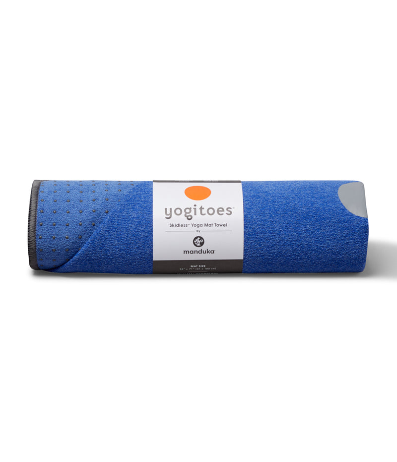 Yogitoes® Hot Yoga Mat Towel V.2.0 - Blue Toad