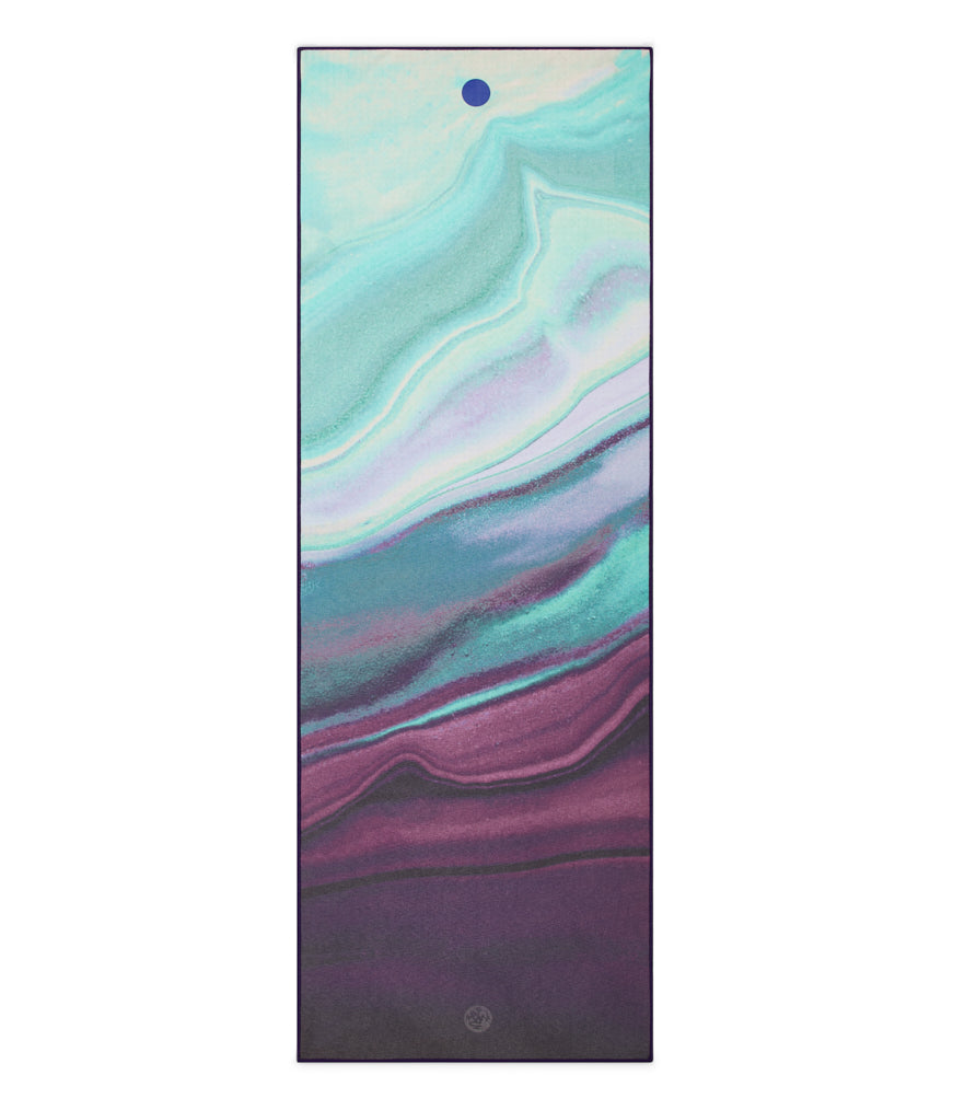 Yogitoes® Hot Yoga Mat Towel V.2.0 - Amethyst Intuition – YogaAum
