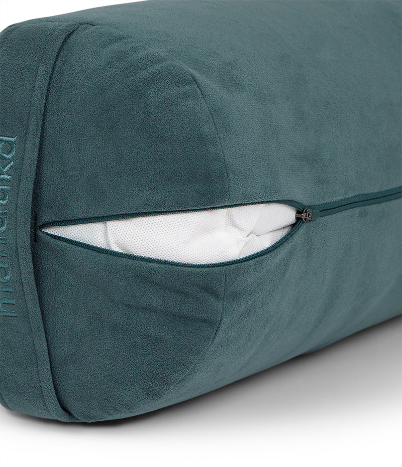 Manduka enlight™ round bolster - Sage Solid