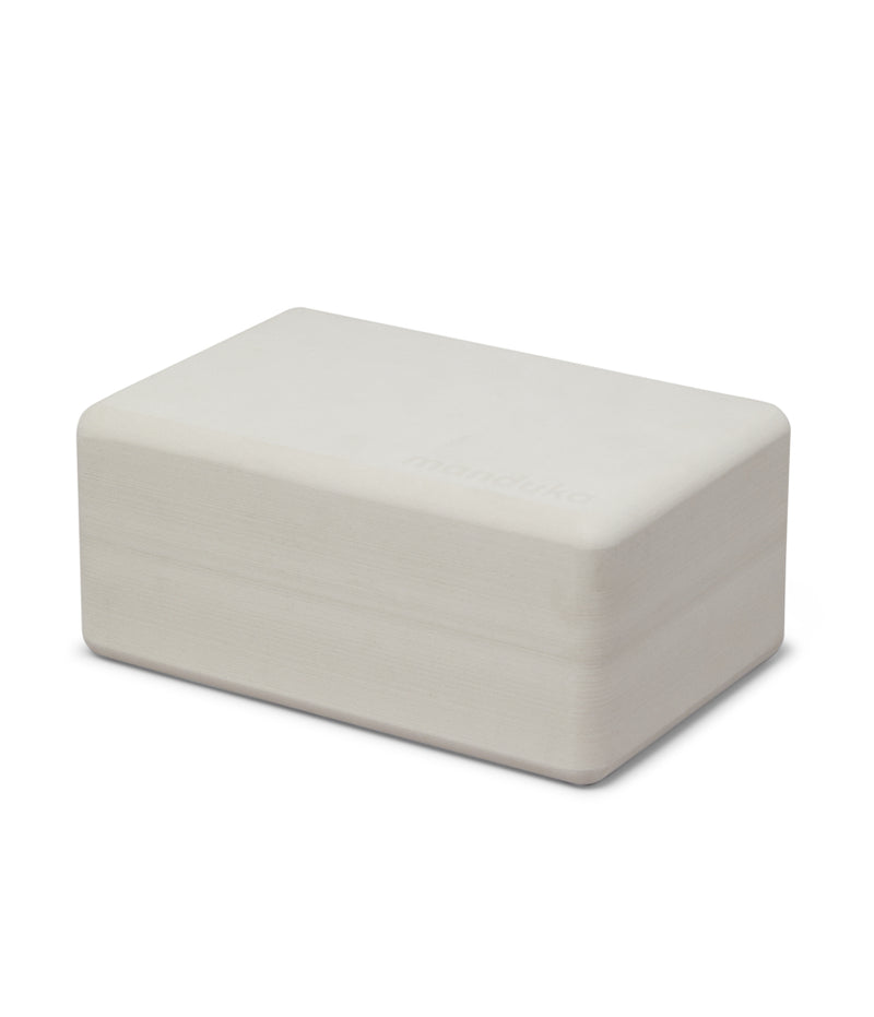 Manduka Recycled Foam Yoga Block - Linen