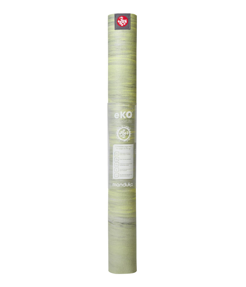 Manduka eKO® Superlite Travel Yoga Mat 1.5mm - Limelight Marbled (71")