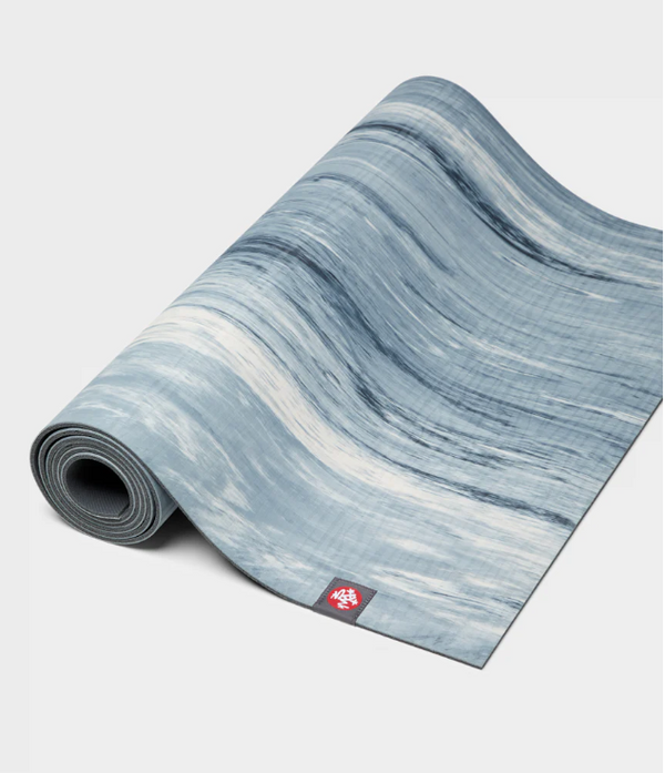 Manduka eKO® Yoga Mat 5mm (Limited Edition) 71" - Black Clay Marbled