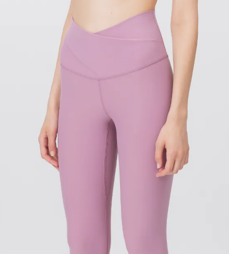 easyoga Lespiro Groove Mid-Rise Tights - R40 Lisianthus Pink