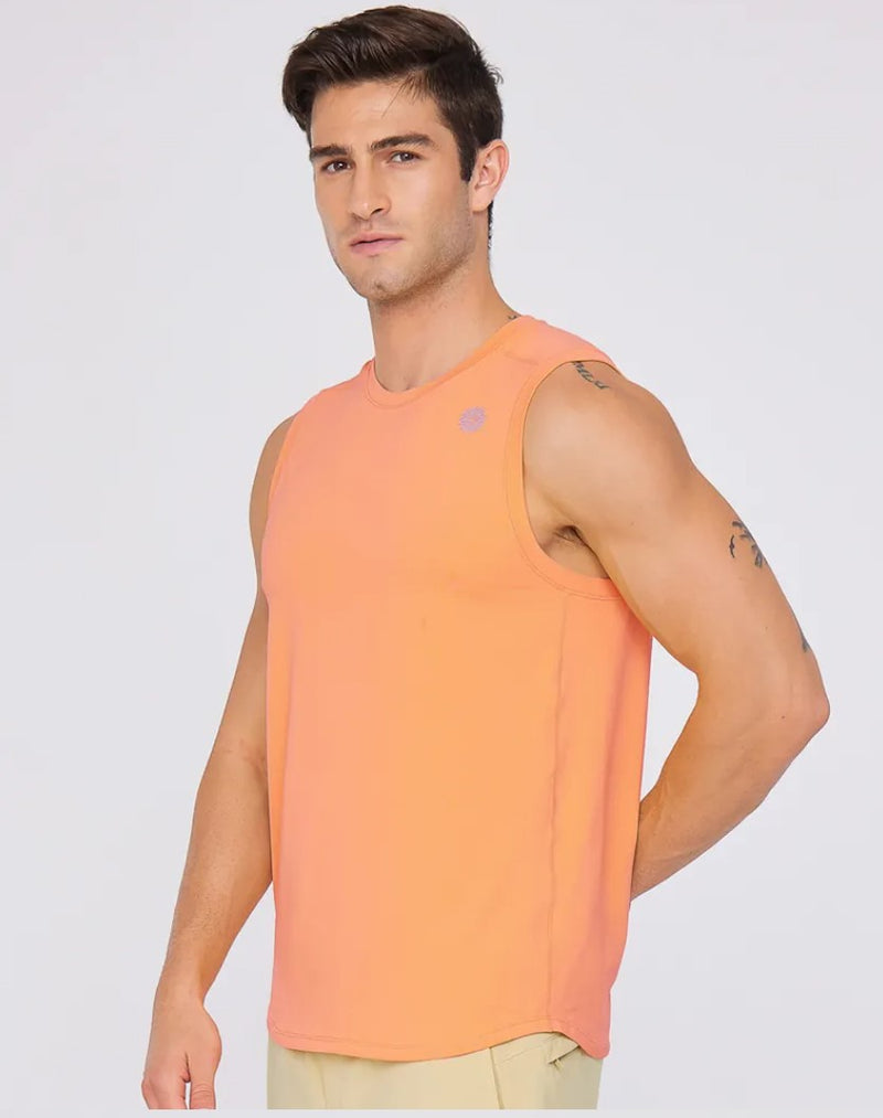 easyoga Bertii Men's Just Now Vest - O14 Apricot