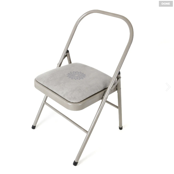 easyoga Topro Yoga Chair - Micro Suede - A5 Light Gray