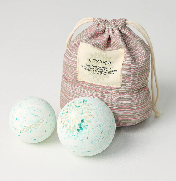 easyoga 65D Marble Massage Ball (Medium&Small) - W5 White/Green