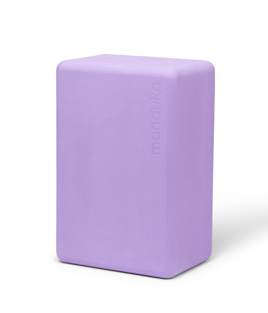 Manduka Recycled Foam Block - Paisley Purple
