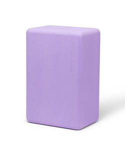 Manduka Recycled Foam Yoga Block - Paisley Purple