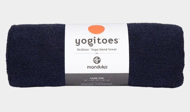 Yogitoes® yoga hand towel - Midnight