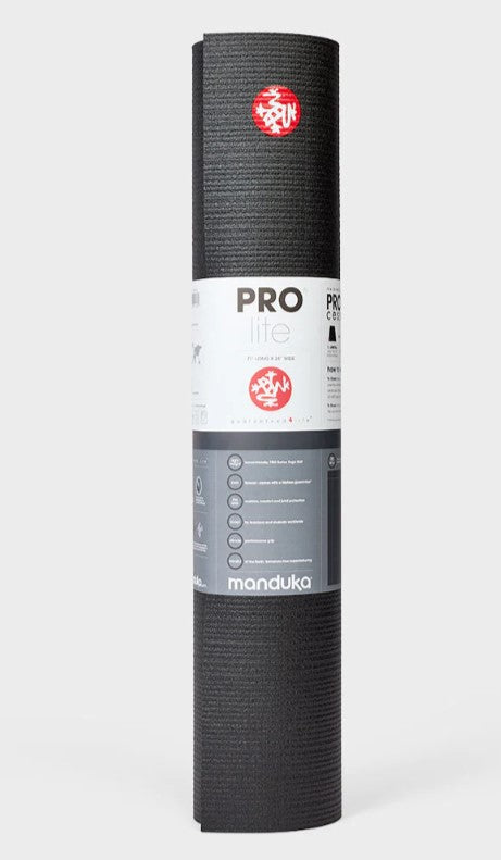 Manduka PROlite® yoga mat 4.7mm (Long + Wide) - Black