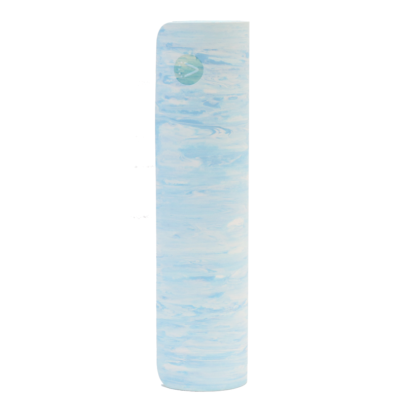 Vaken Yoga Mat Marbled - Blue Marbled