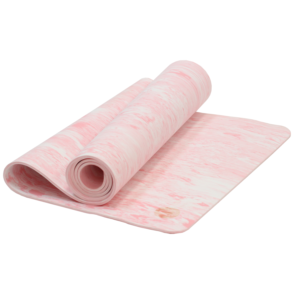 Vaken Yoga Mat Marbled - Pink Marbled – YogaAum