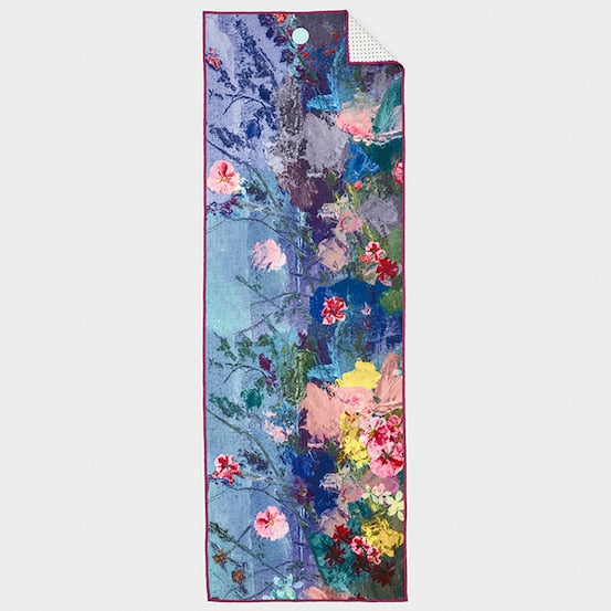 Yogitoes® yoga towel - Illuminated Floral (71")