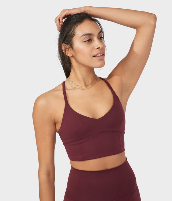 Manduka Apparel - Women's Performance Bra - Darted - Fig