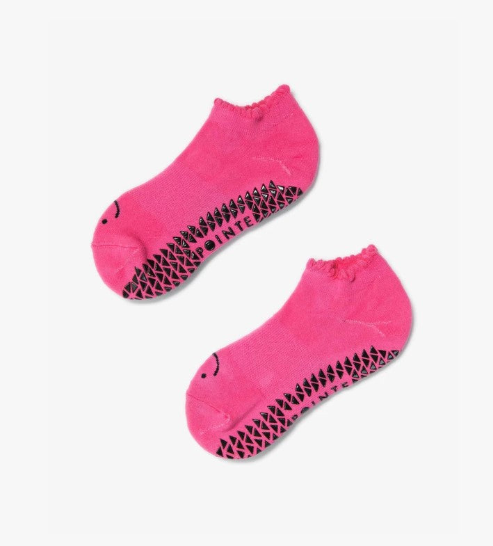 Pointe Studio Happy Grip Sock - Pink