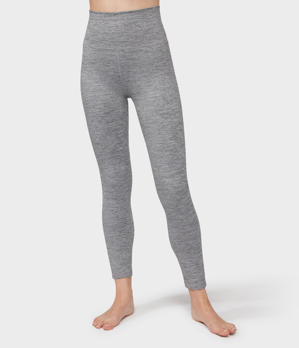 Manduka Apparel - Women's Essential Ankle Legging - Stone Melange-2