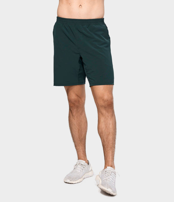 Manduka Apparel - Men's Dyad Short 2.0-01 - Forest Green