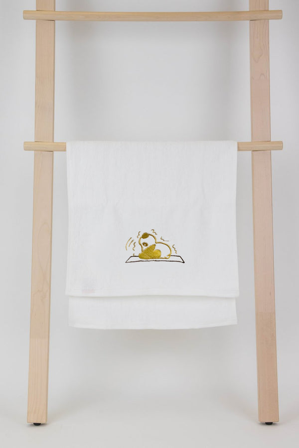 YogaAum AumTowel-(Panda) Paschimottanasana - Golden Rod