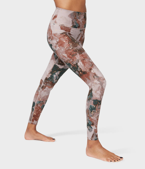 Manduka Apparel - Women's High Rise Flow Legging - Luminance Foil