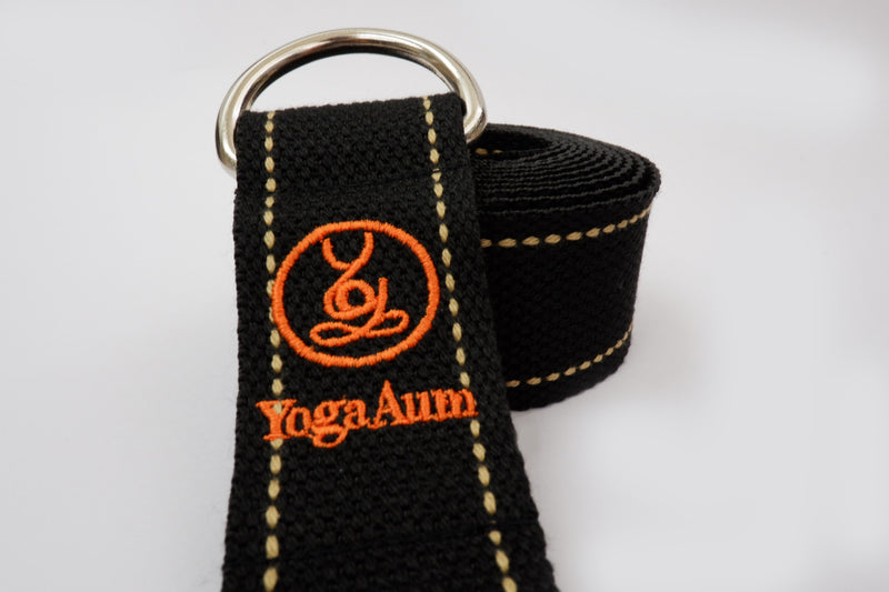 YogaAum AumStrap - Ribbon Black