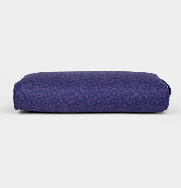 Manduka enlight™ Rectangular Bolster - Navy Leopard SGL