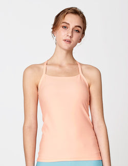 easyoga LA-VEDA Equil Tank - R19 Pink Cream