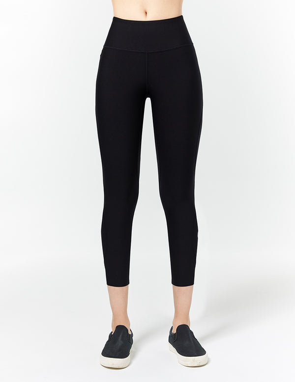 easyoga LA-VEDA All Round Cropped Tights - L1 Black