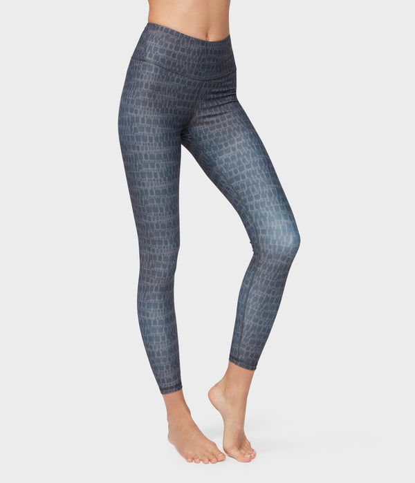 Manduka Apparel - Women's Essential Printed Legging - Equa Squares