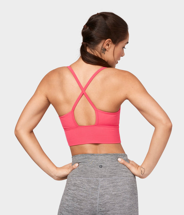 Manduka Apparel - Women's Darted Bra - Grape Fruit