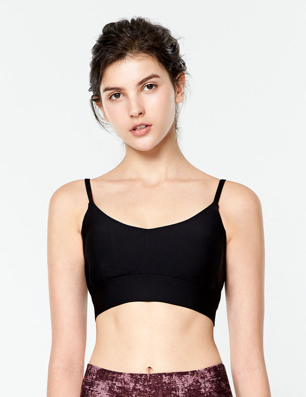 easyoga LESPIRO Glamglow Bra - L1 Black