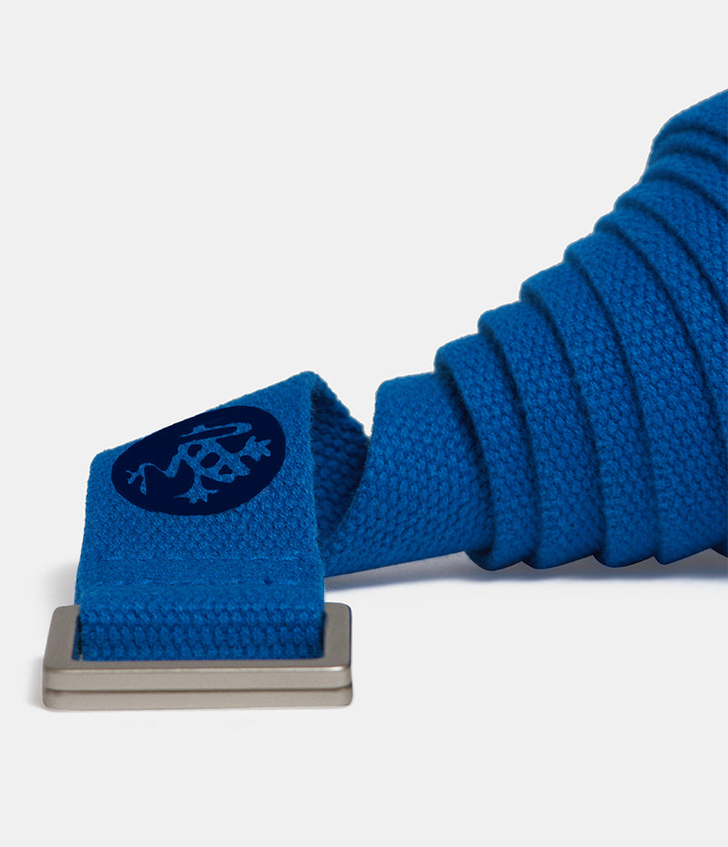 Manduka unfold 2.0 yoga strap 6' - Truth Blue