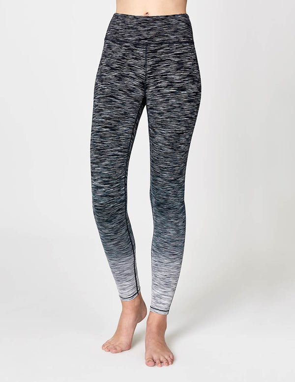 easyoga LA-VEDA Conflux Tights - D59 Layer Gray Stripe