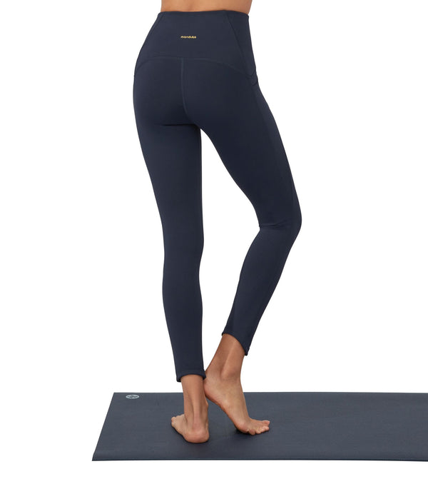 Manduka Apparel - Women's Presence Legging1 - Dark Sapphire