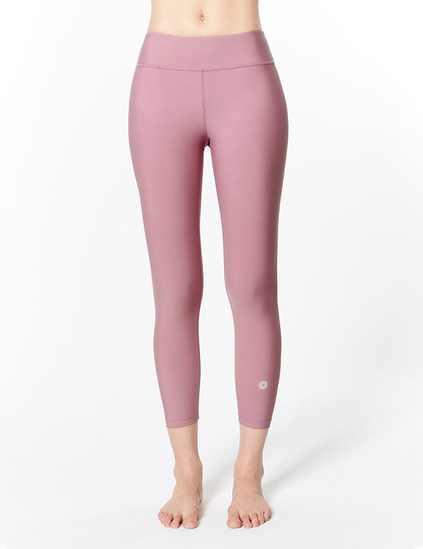 easyoga LA-VEDA Twiggy Core Cropped Tight - P14 Dusty Rose Purple