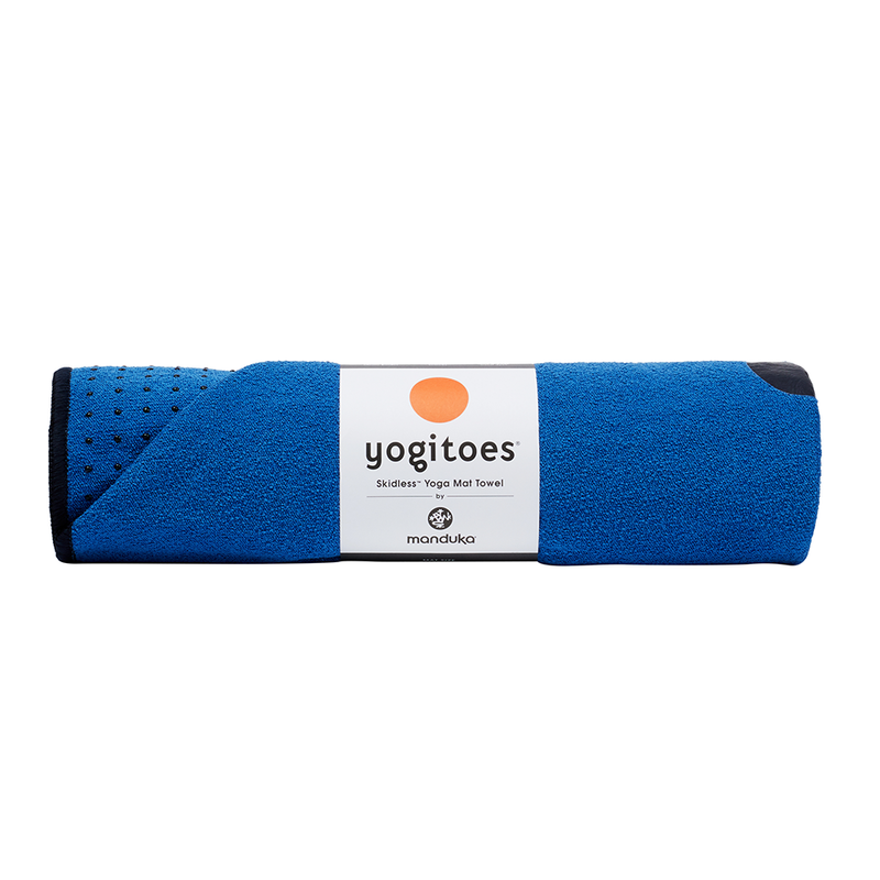 Yogitoes® yoga towel - Be Bold Blue