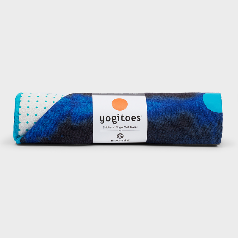 Yogitoes® yoga towel - Tie Dye Check