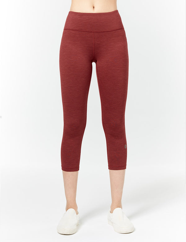 easyoga LA-VEDA Twiggy Core Capris4 - M42 M-Brick red