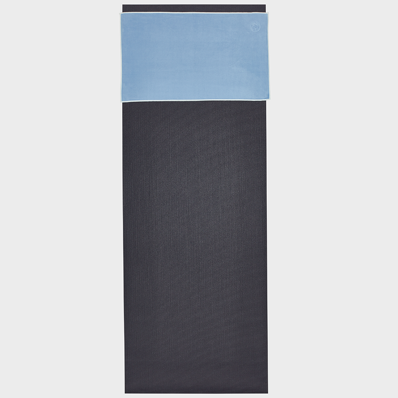 Manduka eQua® Hand Yoga Towel - Clear Blue