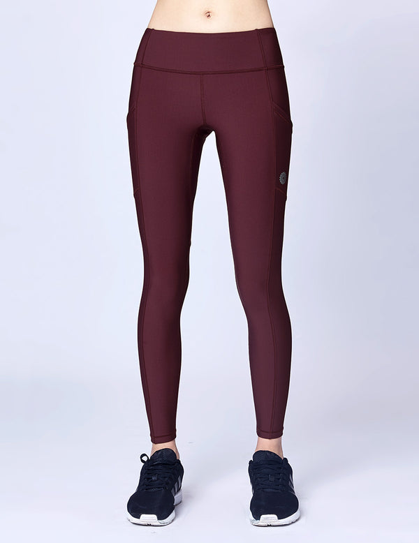 easyoga LESPIRO Go All Out Leggings - R24 Dark Red