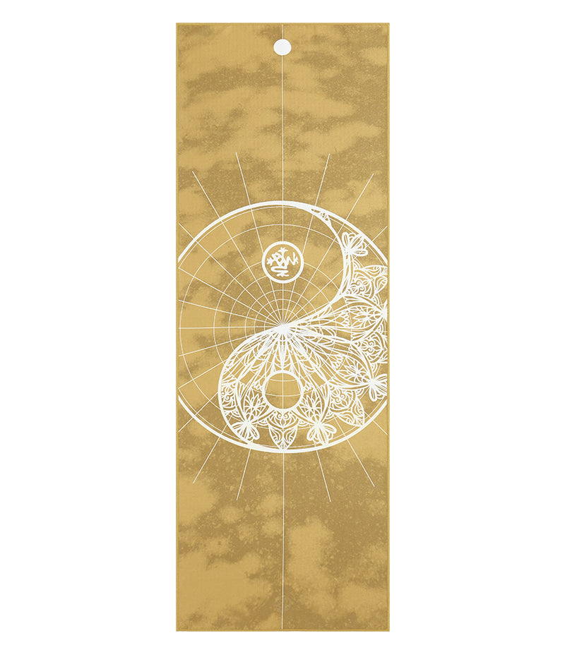 Yogitoes® yoga towel - Yindala Gold