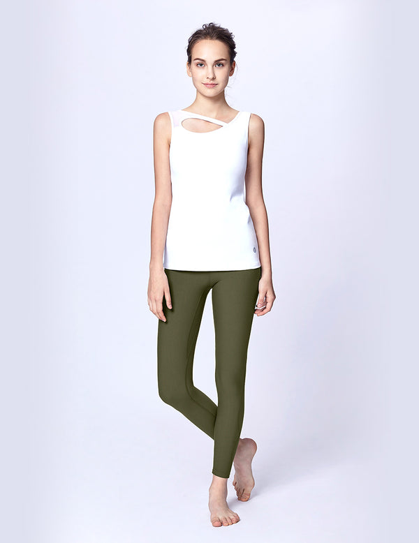 easyoga LA-VEDA Ethereal Wavy Core  Tight - G30 Moss Green