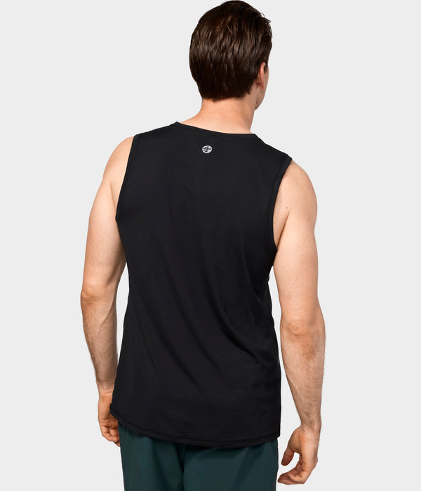 Manduka Apparel - Men's Cross Train Tank 01 - Black